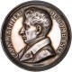 Médaille argent C.J.A Mathieu de Dombasle - Société d'agriculture de Chalon sur Saône