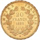20 francs Napoléon III 1858 A Paris
