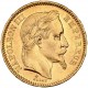 20 francs Napoléon III - 1865 A
