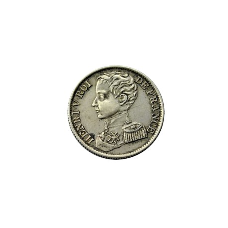 1  franc Henri V  1831