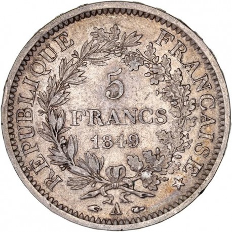 5 francs Hercule 1849 A