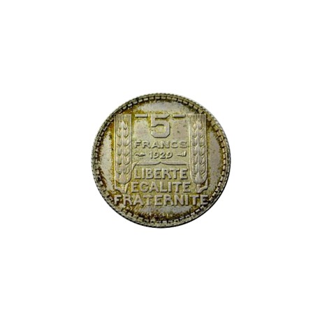 5 Francs Turin 1929 ESSAI ARGENT