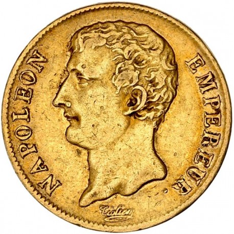 20 francs Napoléon Ier - buste intermédiaire - an 12 A
