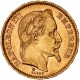 20 francs Napoléon III - 1862 BB