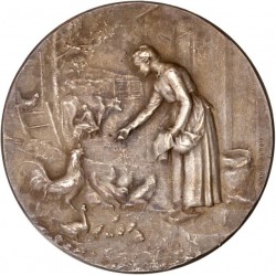 Médaille argent Club Avicole de Touraine
