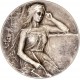 Médaille argent Ligue de l'enseignement (Pont Audemer)