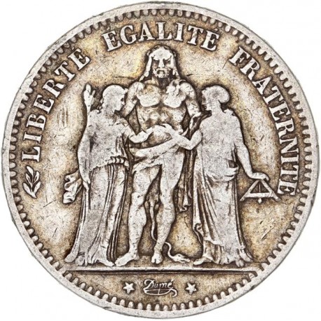 5 francs Hercule 1878 K