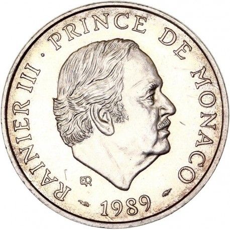 Monaco - 100 francs Prince Rainier III 1989