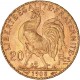 20 francs Coq & Marianne 1908