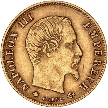 5 francs Napoléon III 1860 BB