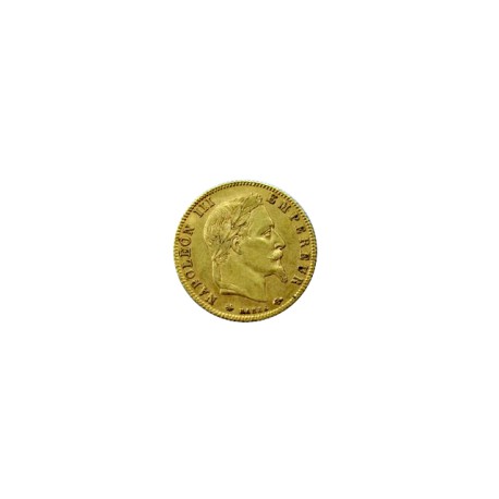 5 francs Napoléon III 1867 A