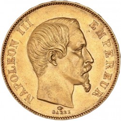 50 francs Napoléon III 1857 A