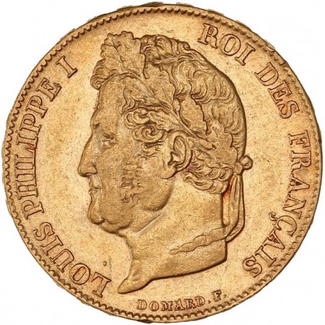 20 francs Louis Philippe Ier 1841 A
