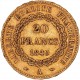 20 francs Génie  - 1849 A