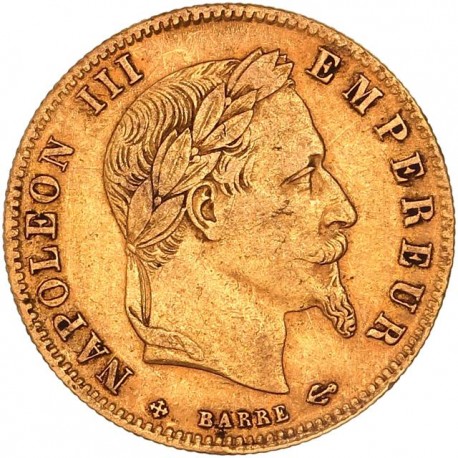 5 francs Napoléon III 1863 BB