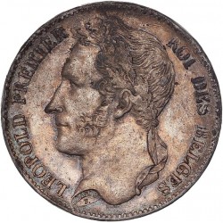 Belgique - 5 francs 1849