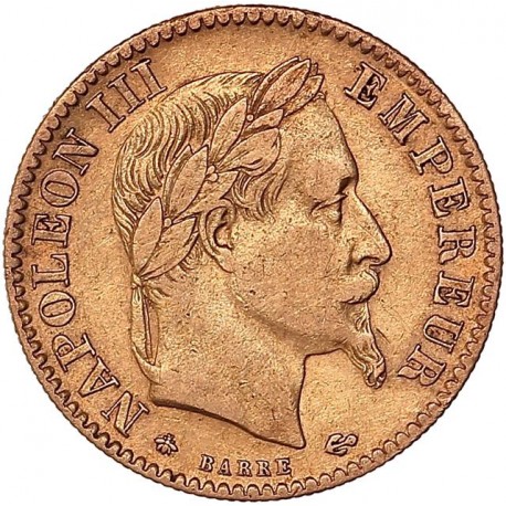 10 francs Napoléon III 1864 A