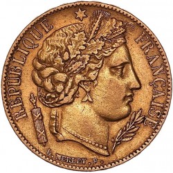 20 francs Cérès 1850 A