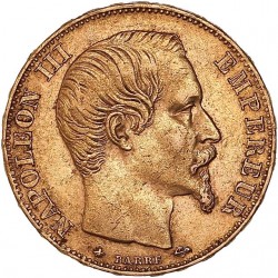 20 francs Napoléon III - 1855 BB