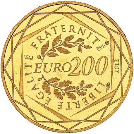200 euros "des régions" 2012