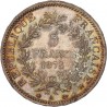 5 francs Hercule 1873 A Paris MS64