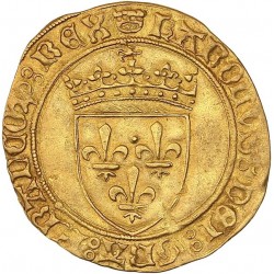 Charles VIII Ecu d'or au soleil - Rouen