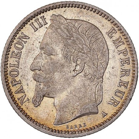 1 franc Napoléon III 1868 A