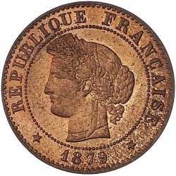 1 centime Céres 1879 A