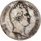 5 francs Louis Philippe Ier sans le I (Tranche en creux) 1830 W