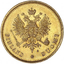 Finlande - 20 Markaa 1879