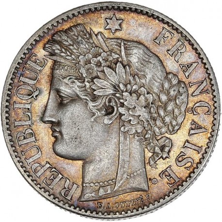 2 francs Cérès 1887 A