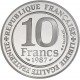 10 francs belle épreuve "Millénaire capétien" 1987