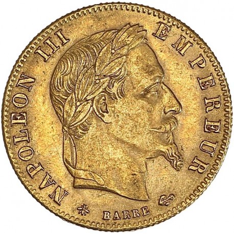 5 francs Napoléon III 1864 A