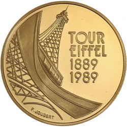 5 francs or 1989 "Tour Eiffel"
