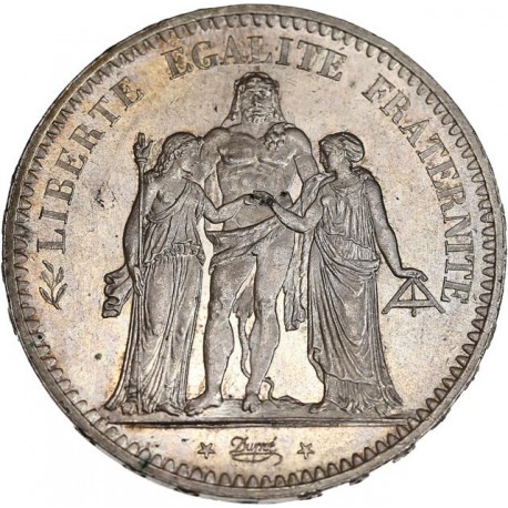 5 francs Hercule deuxième république 1848 A