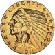 Etats Unis d'Amérique 5 dollars tête d'indien 1911