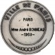 Médaille argent de la Ville de Paris