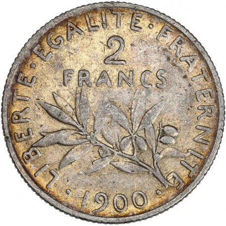 2 francs Semeuse 1900