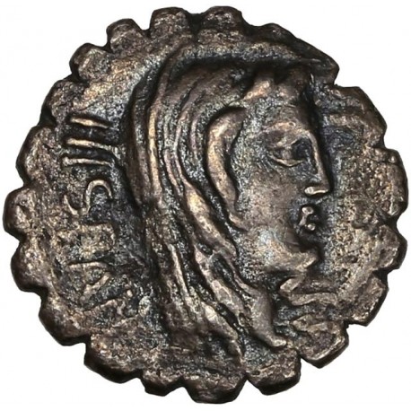 République romaine - Denier serratus Postumia