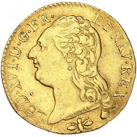 Louis XVI - Louis d'or  1786 D Lyon