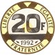 20 francs or Mont Saint Michel 1992