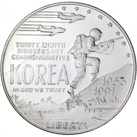 Etats unis - 1 dollar Guerre de Corée - 1991 P
