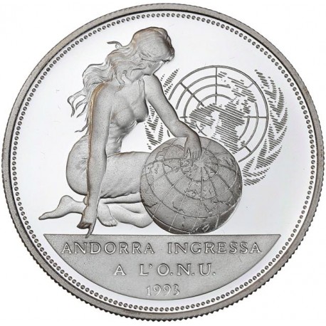 Andorre - 10 diners 1994 adhésion à l'O.N.U