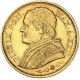 Vatican - 20 lires Pie IX 1867 an 22