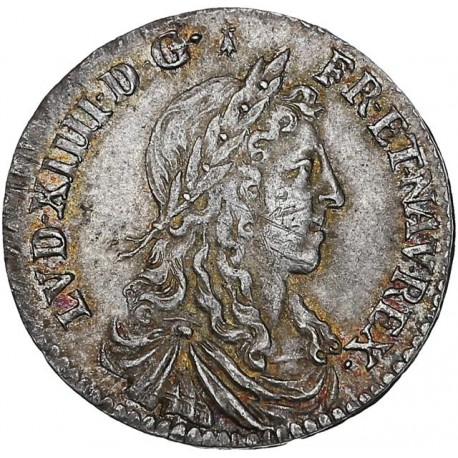 Louis XIV - 1/12 d'écu au buste juvénile 1659 A