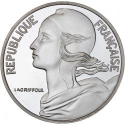 10 francs belle épreuve "La Marianne de Lagriffoul"