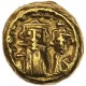 Solidus globulaire de Constans II, Constantin IV, Héraclius et Tibère