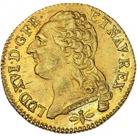 Louis XVI - Louis d'or  1785 D Lyon