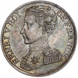 1 franc Henri V - 1831