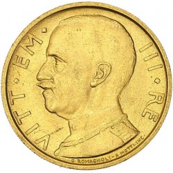 Italie - 50 lires Victor Emmanuel III 1931 IX